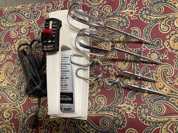 SUNBEAM Mixer Excellent Condition - Little Use 1