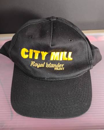 Baseball Cap, black trucker, golf, hat. City Mill. New! 1