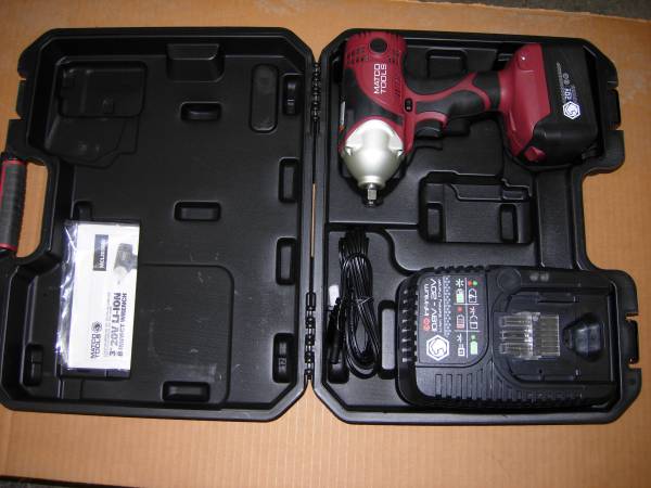 Matco Tools 3/8" impact wrench 20V LI-ION 1