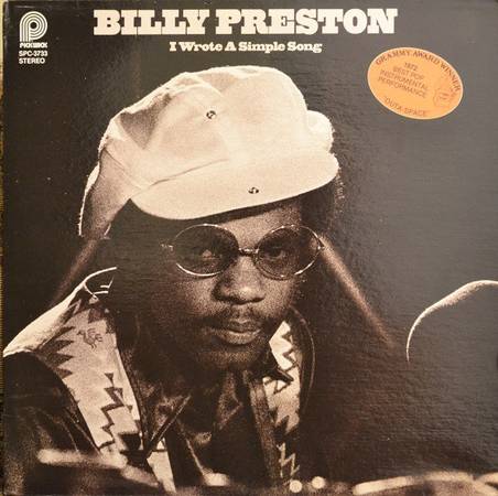 Billy Preston – I Wrote A Simple Song - NEAR MINT VINYL! 1