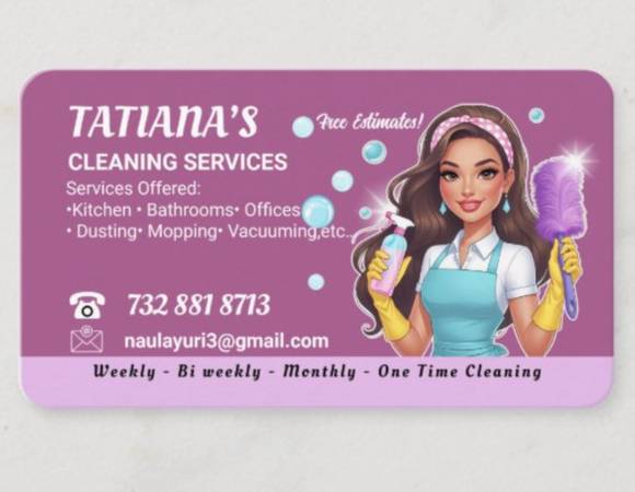 CLEANING SERVICE (TATIANA's CLEANING SERVECE) 1