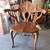 Vintage Hand Carved Wood Chair 1 thumbnail