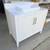 36" BATHROOM VANITY Greer White Semi-Recessed Single Vessel Sink Top 2 thumbnail