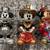 Christmas - Disney Mickey Through The Years Glass Ornaments (Set of 6) 3 thumbnail