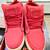 Greedy Genius Nomad Red Suede Mid Sneakers Chukkas In Box with Goodies 2 thumbnail