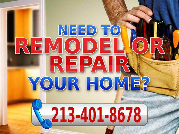 🏠NEED A GENERAL CONTRACTOR?🏠 | 💥FREE ESTIMATES💥 | 213-401-8678 1