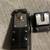 2 pc black leather Motorola 2 way radio holster for belt 8 thumbnail