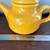 Large Bright Yellow Ceramic Tea Pot with Lid 11 thumbnail