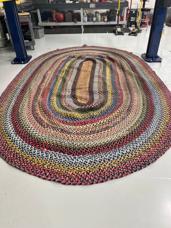 Hand made rag rug 1
