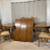 BROYHILL Extendable Dining Table with 6 Caned Back Chairs USA MADE! 5 thumbnail