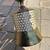 Brass and teak mid century lamp with night light  A233 5 thumbnail