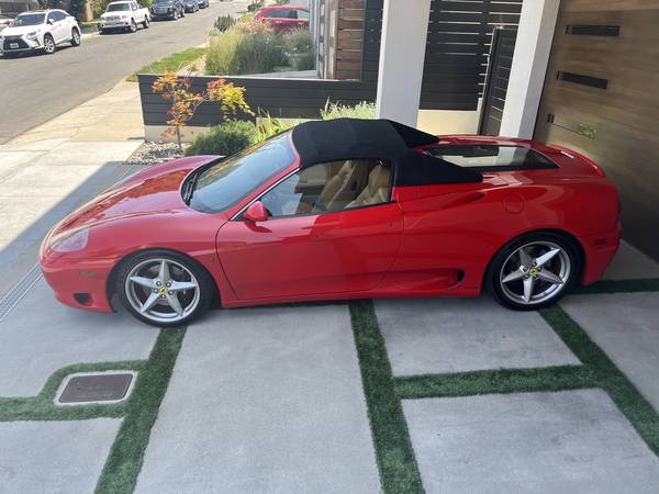 2000 Ferrari 360 Spider - $65,00063436241994753121