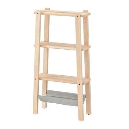 3x IKEA VILTO Shelf Units (Birch, Fully Assembled) - furniture