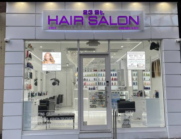 Hiring front desk assistant busy hair salon $180 a day plus commission 1