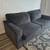 SOFA DARK GREY 80" LONG 2 thumbnail