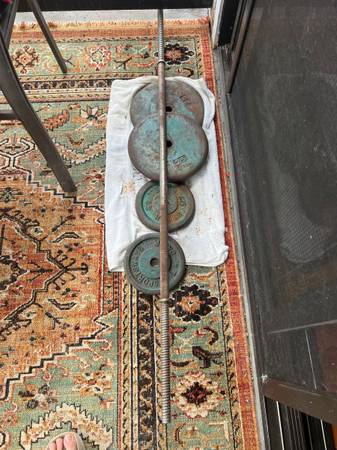 Weights and Bar WEIDER 1
