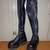 Demonia Knee-High Vegan Leather Boots Women's Size 10 4 thumbnail