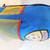 Blue/Yellow Polyester Quilted Zipper Youth Soccer Sleeping Bag w/Back 3 thumbnail