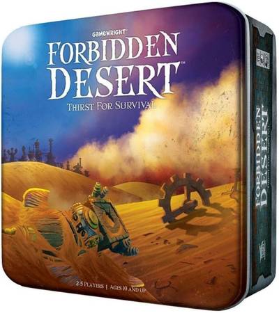 2 Games - Forbidden Island and Forbidden Desert
 1