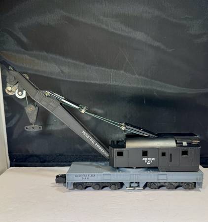 American Flyer S scale crane cars 1