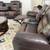 TWO-TONE LEATHER RECLINER SET SOFA & LOVESEAT 3 thumbnail