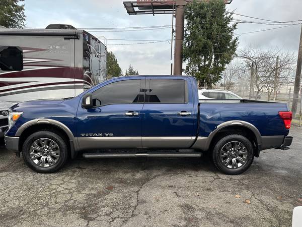 ¡SIN ACCIDENTES! 2019 Nissan Titan PLATINUM RESERVE Cabina Doble 4x4 Cuero - $23,900 (¡SUPER OFERTA! Acepto Intercambio! Lakewood)63472381499777124