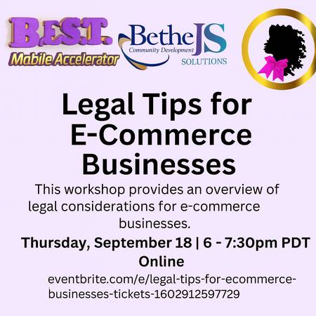 Legal Tips For E-Commerce Businesses 1