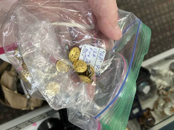 Vintage fire dept.buttons 1