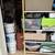 White metal & glass shelves 8 thumbnail