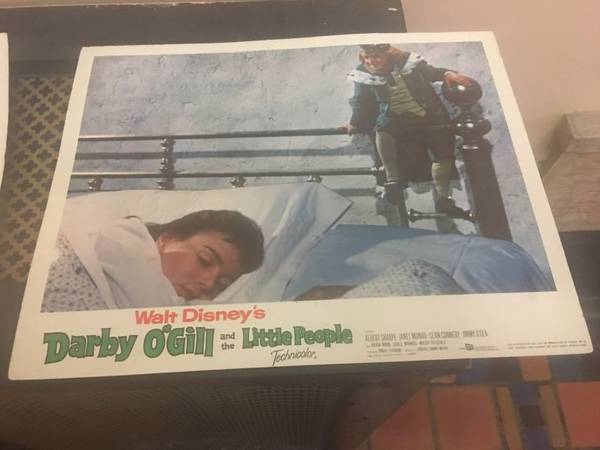 "Darby O'Gill And The Little People"11"x14" movie poster damaged 1