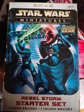 Star wars miniatures rebel storm starter set - collectibles