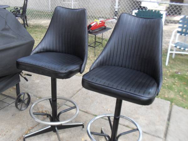 Bar Stools - Two - Mid Century Modern 1