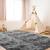 9ft x 12ft Soft Fluffy Area Rug-Dark Gray 17 thumbnail