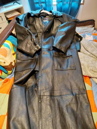 Leather coat 1