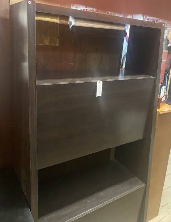 COMPACT DROP-LEAF SECRETARIES DESK NEW 1