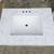 30" BATHROOM VANITY Modern Flush-Panel Natural Single Sink Marble Top 3 thumbnail