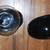 Two Vintage Haeger Pottery Glossy Black Cat Gazing at Glass Fish Bowl 8 thumbnail