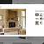 Pleasant Hearth Ascot Small Glass Fireplace Doors 8 thumbnail