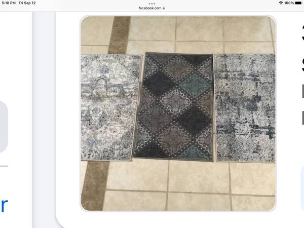 Accent rugs 1