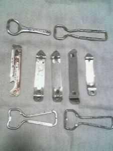 Beer bottle openers - 9 openers 1