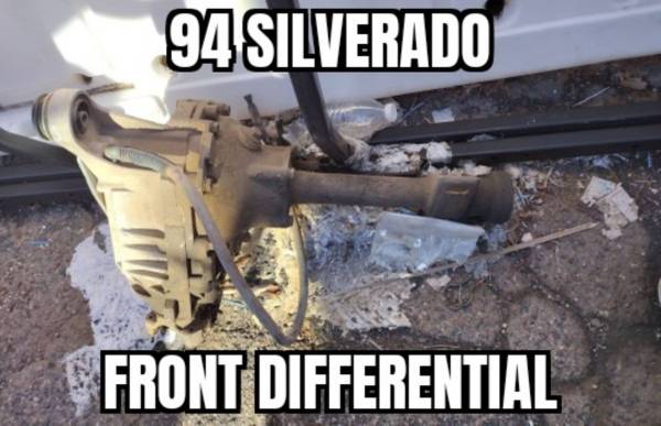 OBS Silverado front differential 1