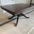 Antique regency style mahogany extandable mahogany dining table 14 thumbnail