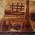 Wood Inlay African Village Marquetry Art 3 thumbnail