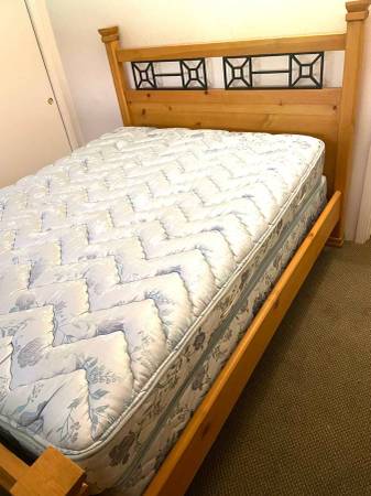 Custom solid wood bedroom set 1