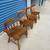4 Sturdy Solid Rock Maple Dining Chairs by Keller Furniture 7 thumbnail