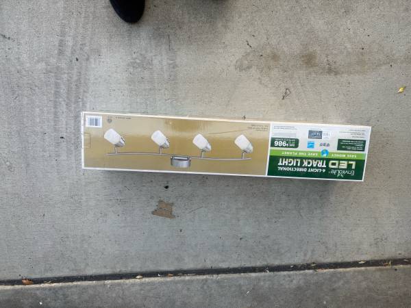 4 Light LED Directional Track Light 1