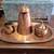 Vintage Hammered Copper Tea and Coffee Set w/Tray 1 thumbnail