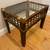 M.C. Table Side Bamboo Rattan (Glass Top Removable) 20"T x 19"D x 24"W 1 thumbnail