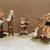 CERAMIC FIGURINES HUMMEL STYLE - NORLEANS, NORMAN ROCKWELL LOT OF 5 3 thumbnail