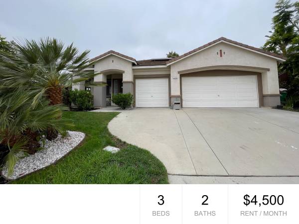$4,500 / 3br - 2032ft2 - Spacious 3-Bedroom Home in Oceanside – Close to Schools, Parks & Shopp (Oceanside)63657310315907120